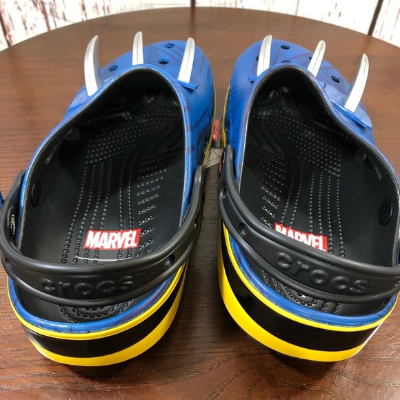 Crocs X Marvel Wolverine Classic Clogs Men’s 7 Women’s 9 NIB main image 4
